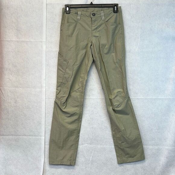 NWT PATAGONIA Pants Women's 6 Shale Gray Venga Rock Organic Cotton Blend Stretch - Picture 1 of 15